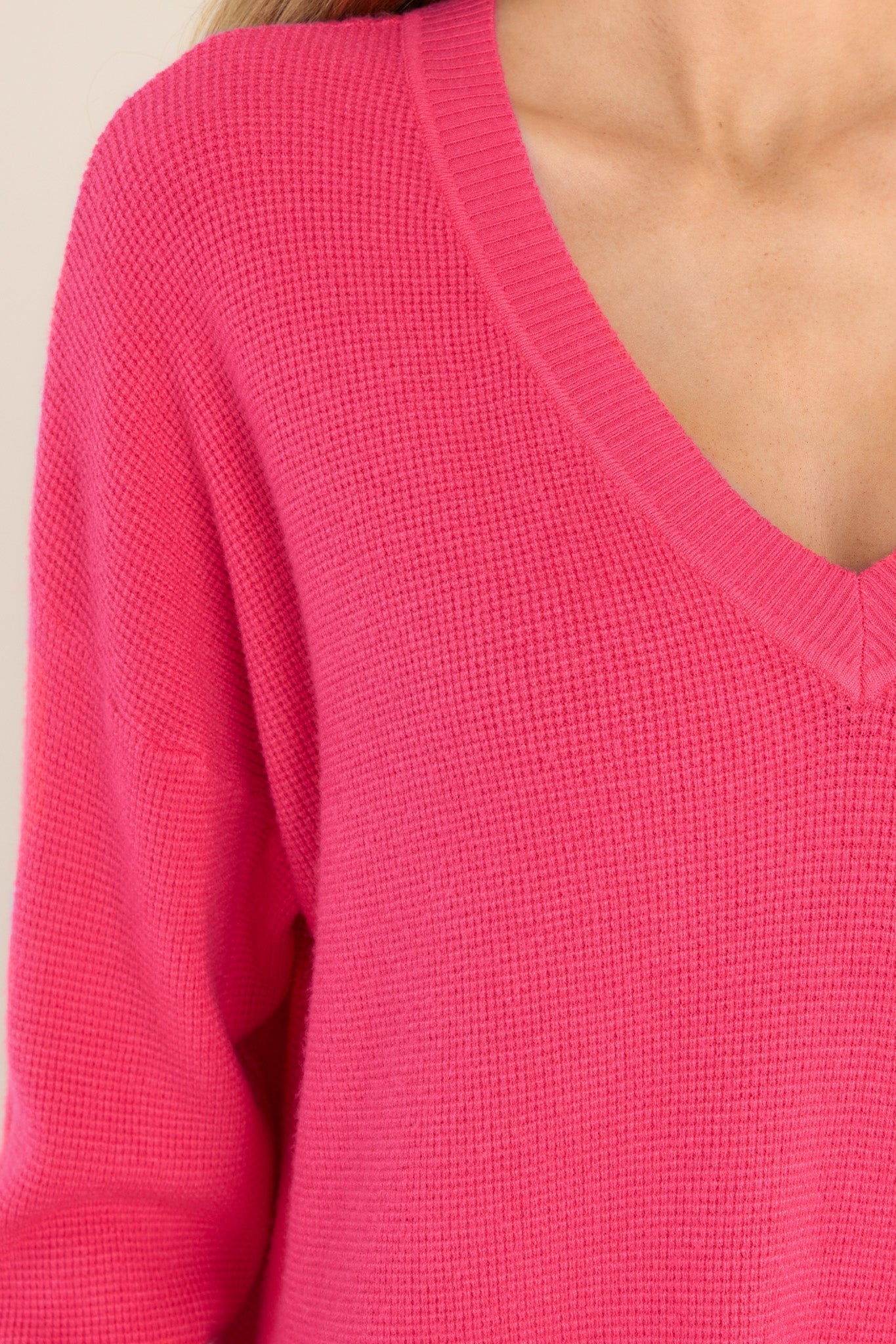 Breath Of Freshness Pink Sweater